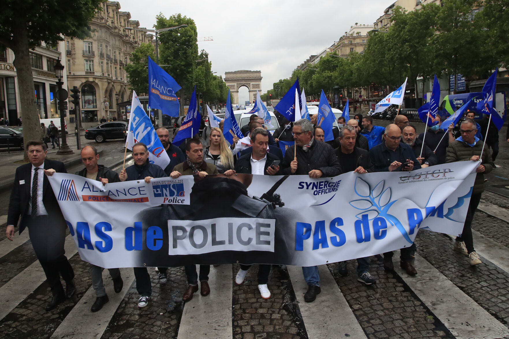 APTOPIX America Protests France